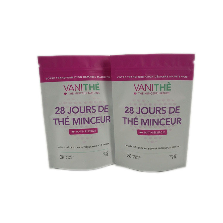 Kemasan Tas Makanan Ringan Disesuaikan Dengan Ritsleting