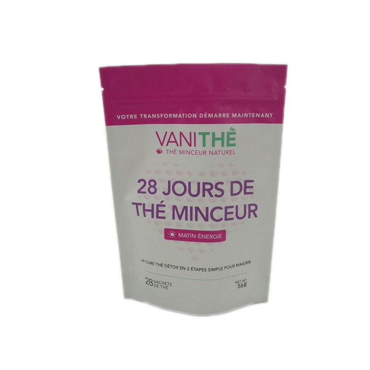 Moisture Proof Snack Food Packaging Bags Dengan Zipper