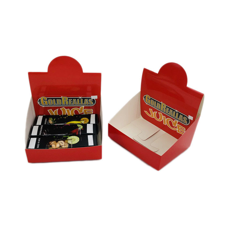 Counter Display Packaging Guci Botol Kotak Kertas ISO Reusable