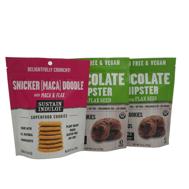 Kemasan Serbuk Stand Up Zipper aluminium foil bags