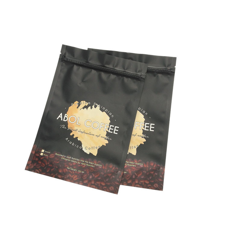 Digital Printing Foil Laminasi Stand Up Zipper Pouch Bags