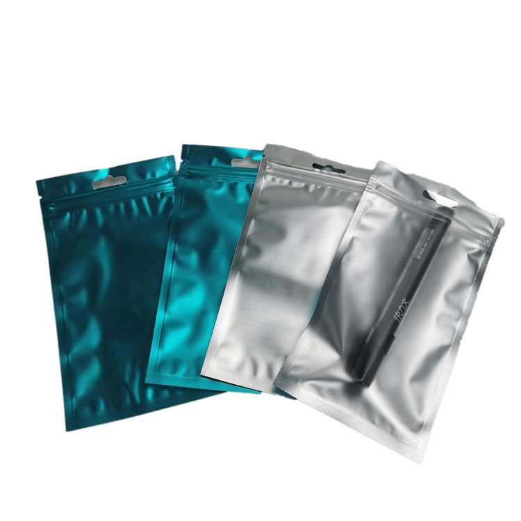 Disesuaikan Transparan Depan Zip Lock Foil Pouch Packaging