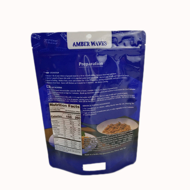 Pizza Skillet Meal Glossy Finish Tas Kemasan Makanan