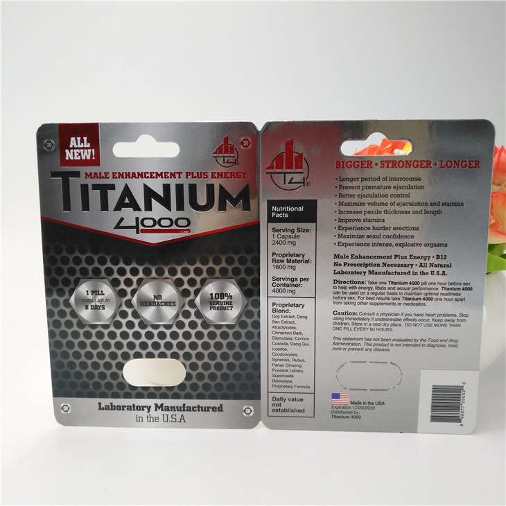 12mm Cap Badak Laki-Laki Pil Kartu 3D Kemasan Kartu Blister