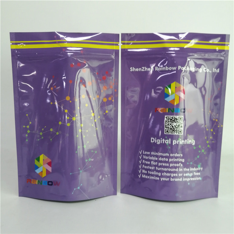 Makanan 100 Mircon Mylar Foil Dry Fruit Packaging Bag