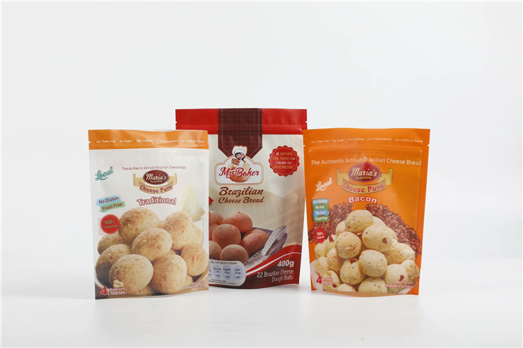 Keripik Pisang Buah 120 Mircon Stand Up Zipper Pouch