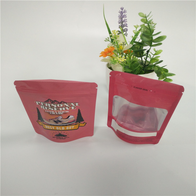 Food Grade Candy CYMK Aluminium Foil Stand Up Bag