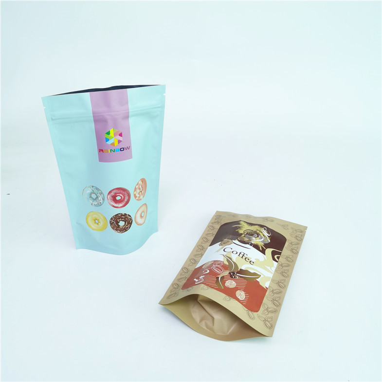 Stand Up Ziplock Foil Kantung Kemasan Aluminium Foil Body Scrub Cream Packging Bags