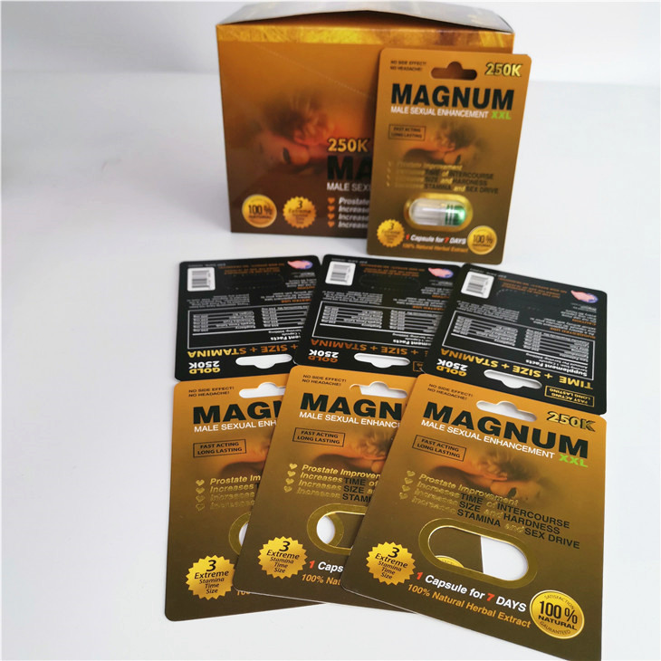Badak 69 perangkat tambahan pria pil pil kemasan 3d kartu blister seksual untuk tampilan