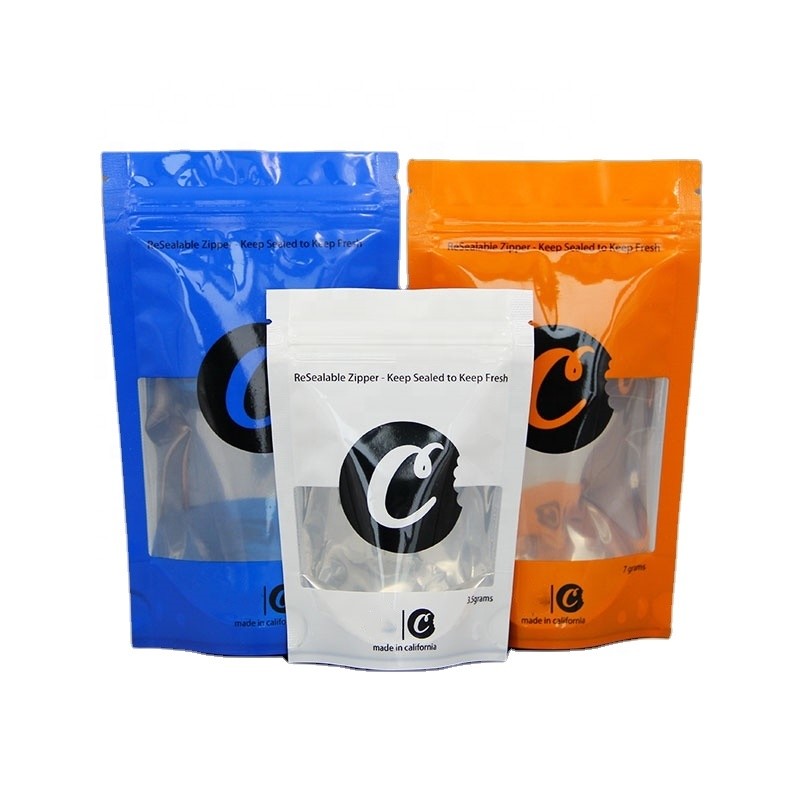 Tas Kemasan Dupa Herbal Bukti Bau CBD Tas Kemasan Rami Gummy Bear Tas Kue Untuk Bunga Gulma