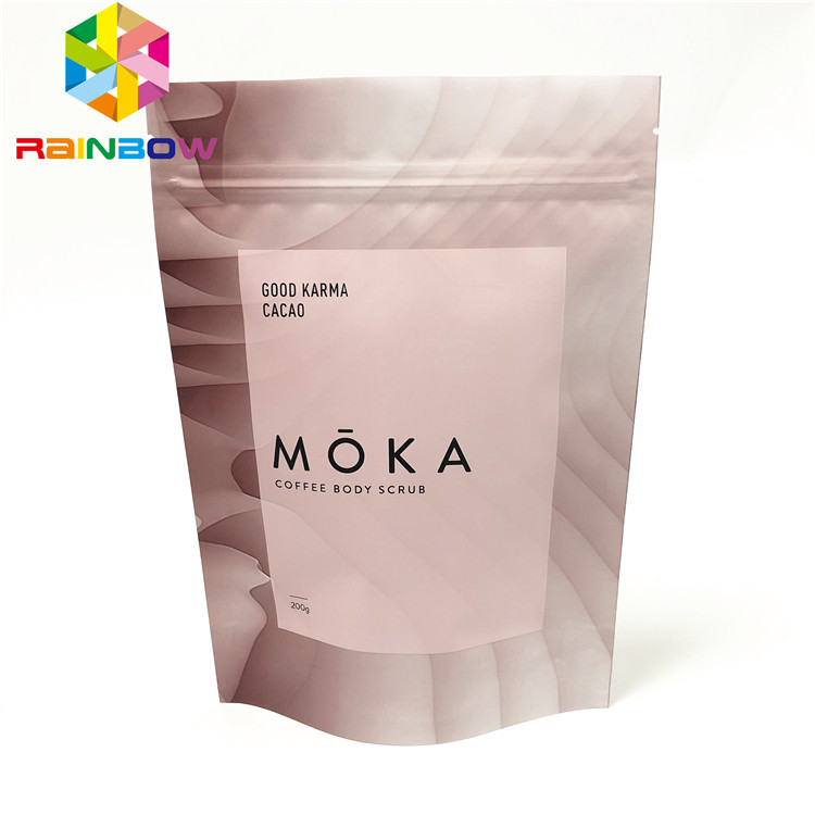 Tas Penyimpanan Makanan Berdiri untuk Kemasan tas kemasan makanan bahan matt yang disesuaikan