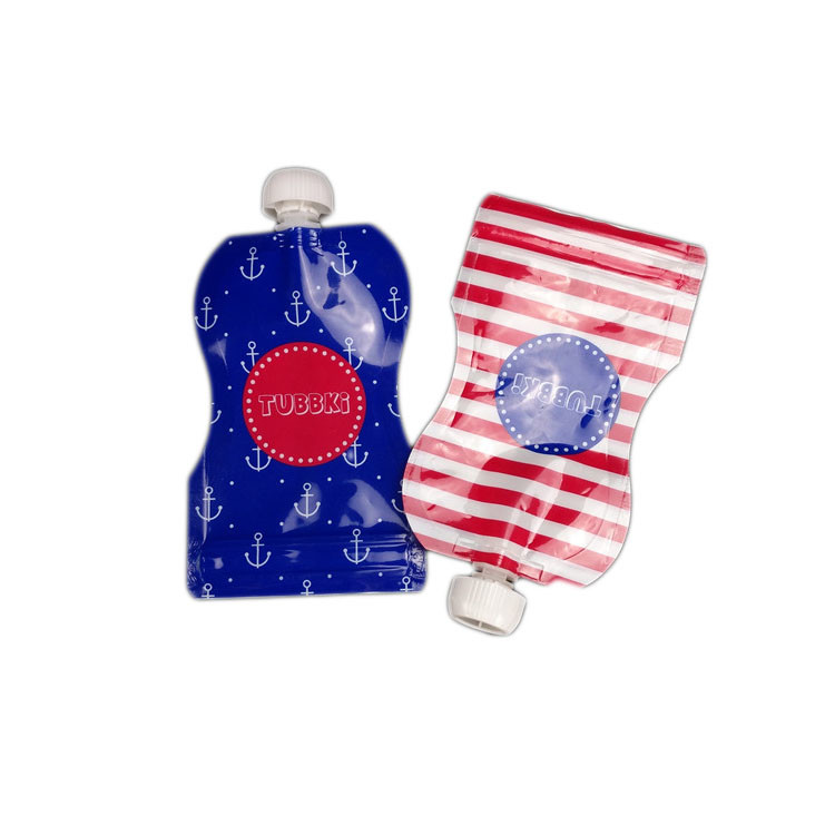 Kemasan Kantong Cerat Bahan Ny Untuk Cairan Dengan Tutup / Nozzle Kecil