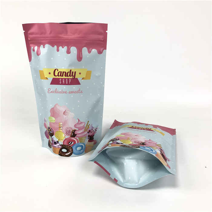 100 Micron Mylar Ziplock Aluminium Foil Bag Untuk Bumbu Kacang