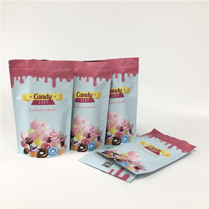 Digital Printing Zip Lock 120 Micron VMPET Stand Up Pouch