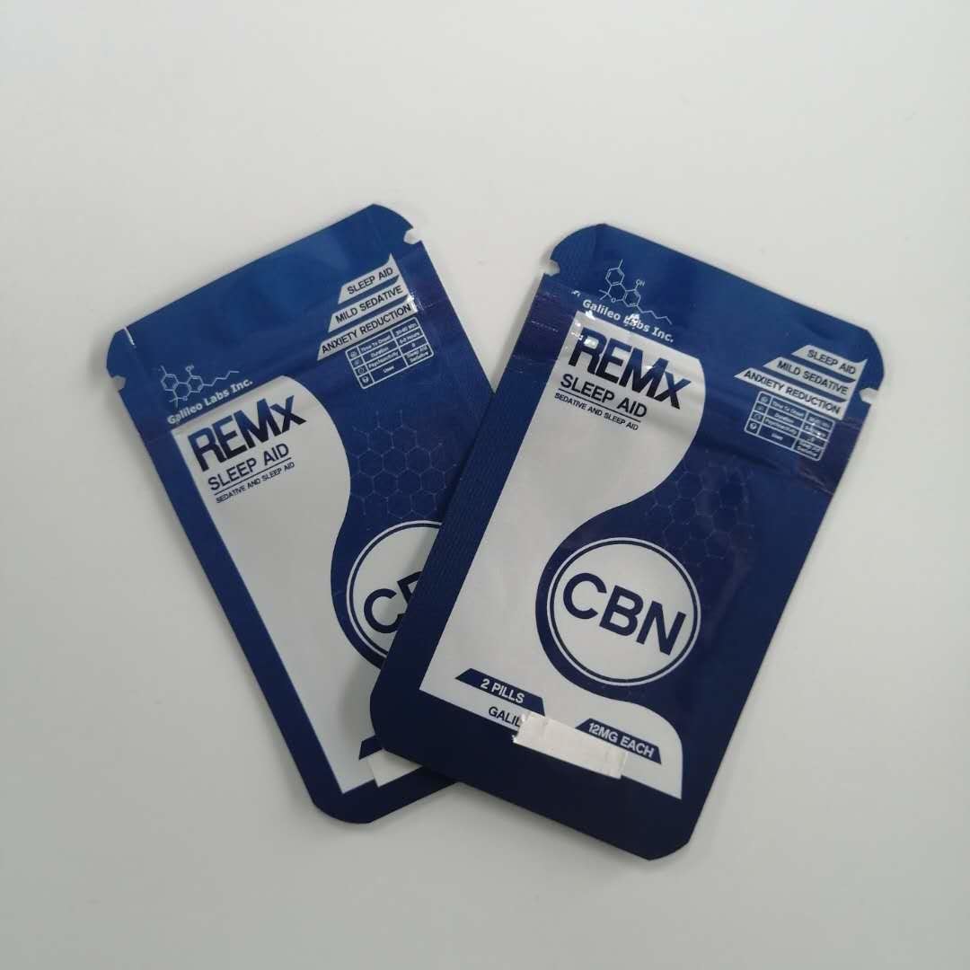 Menurunkan berat badan Kemasan Pil kesehatan Bau Bukti aluminium foil kantong teh kosong untuk Sampel Bubuk Benih