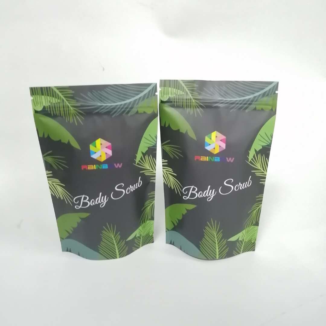 Digital printing stand up kantong tas ziplock PET / PE untuk makanan beku / kemasan bubuk makanan kering