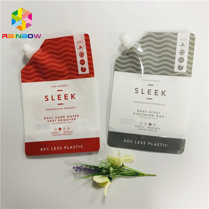 Minuman Cair 100ml 4oz BPA Free Spout Pouch Packaging