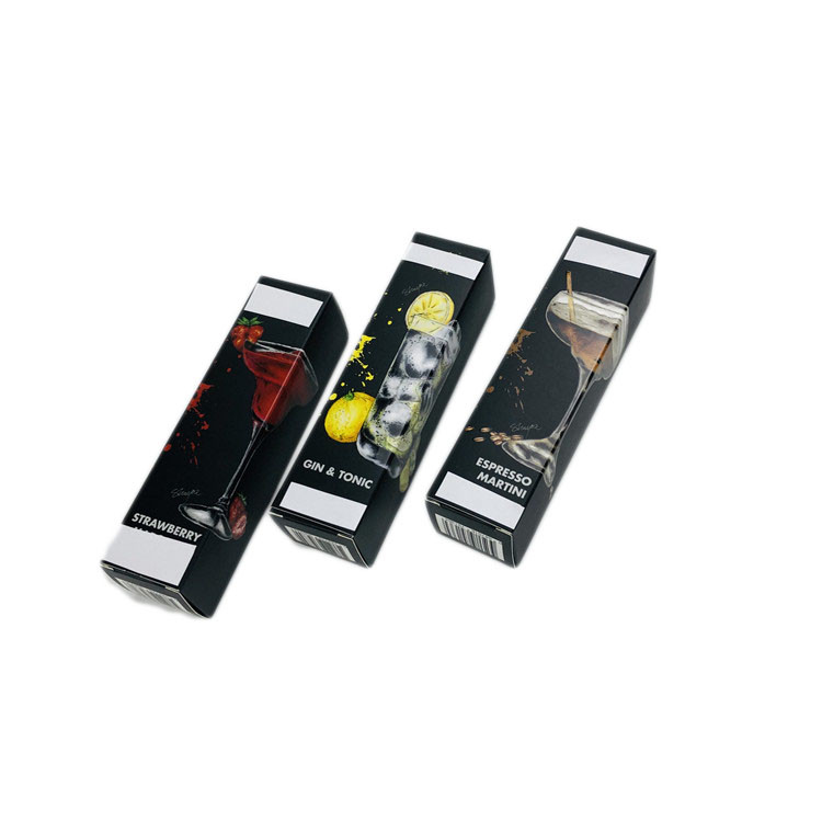 Spot Uv Colorful Logo Kustom Parfum / Kotak Kertas Minyak Esensial Kemasan Kosmetik