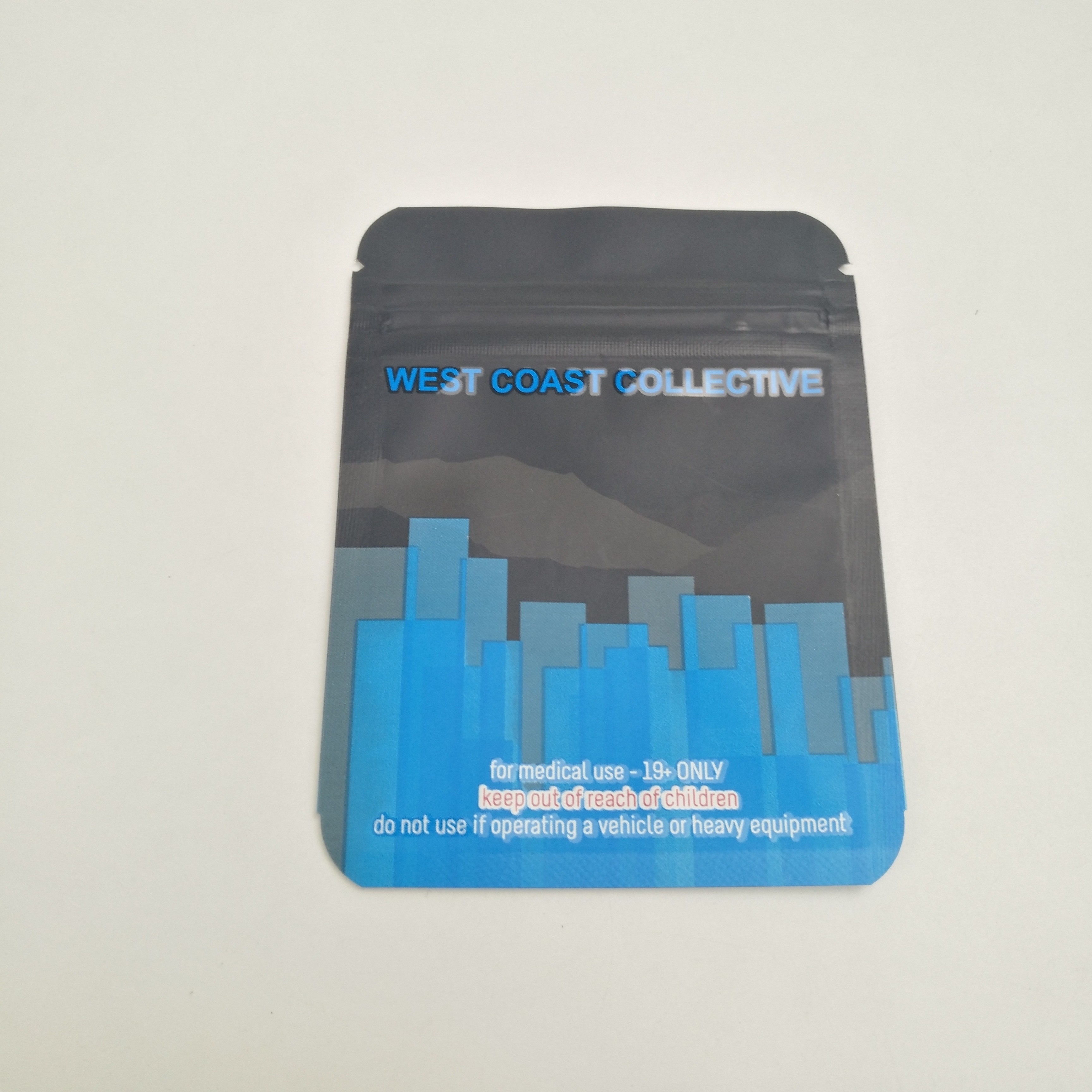 Tas 3.5gcookies disesuaikan UV bukti bau anak gulma runtz jungle obat sachet dengan ritsleting