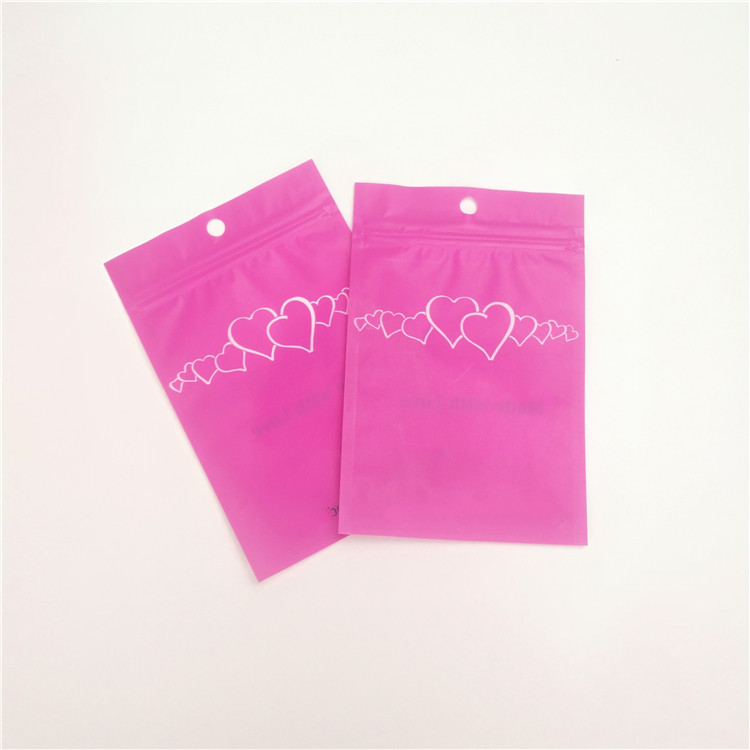 Pencetakan Gravure Perhiasan Bulu Mata MOPP Zipper Makeup Pouch