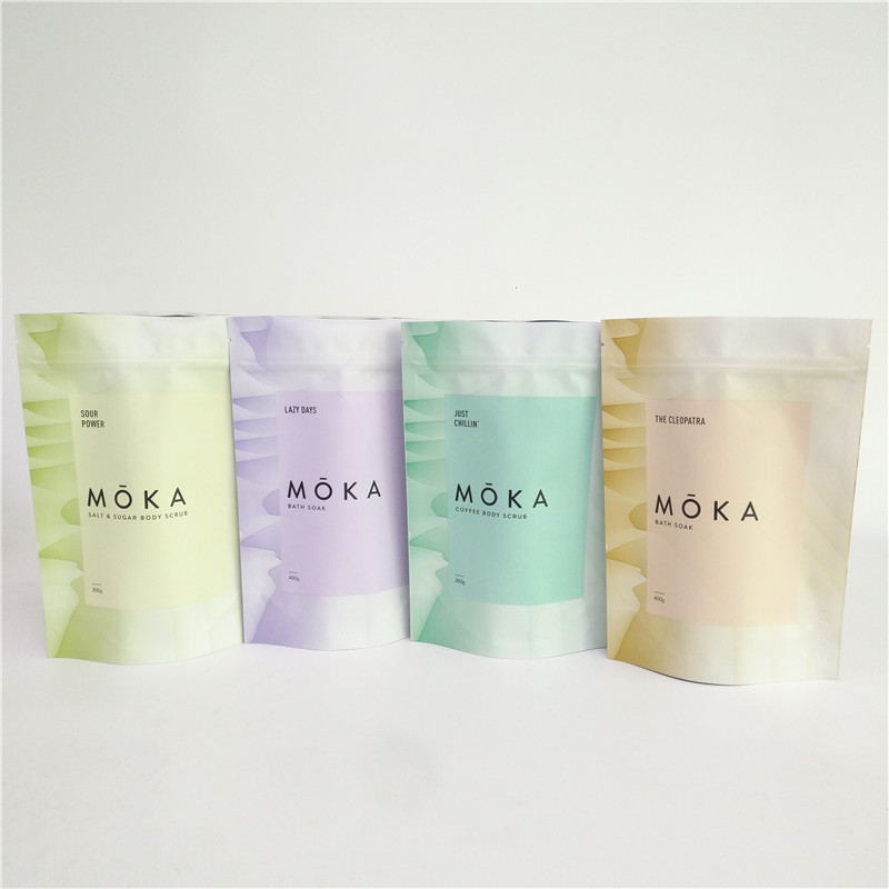 200G Menutup Kembali 110 Micron Mylar Aluminium Foil Bags CMYK