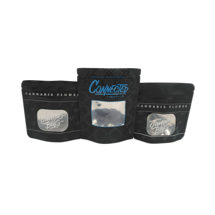 3.5g 7.0g 6-8 OZ 1 Pound Hutan Anak Laki-laki Tas Bukti Bau ChildProof Jungleboys Cannabies Flower Stand Up Pouch bags