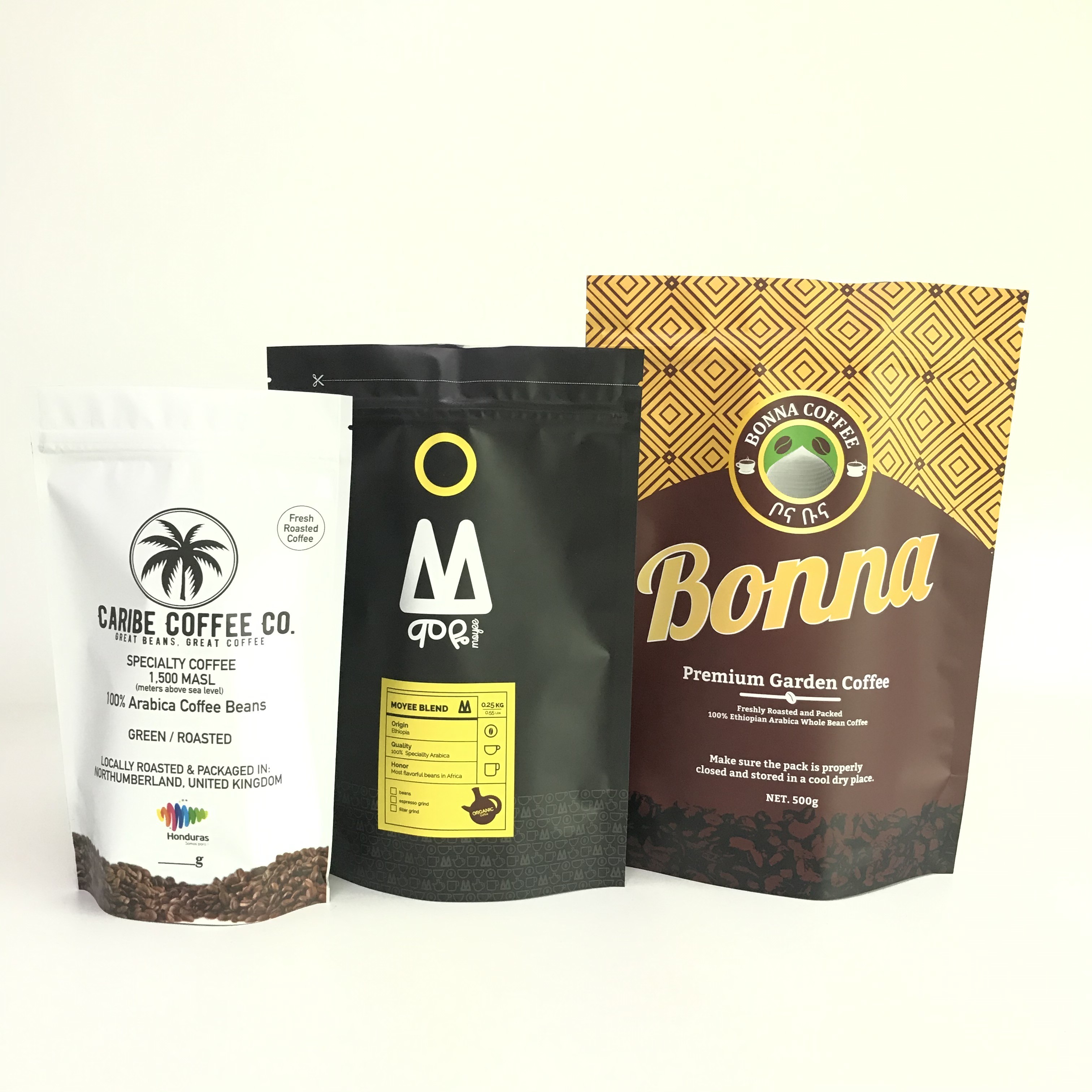 Digital Printing MOPP VMPET Kantong Plastik Anti Bau