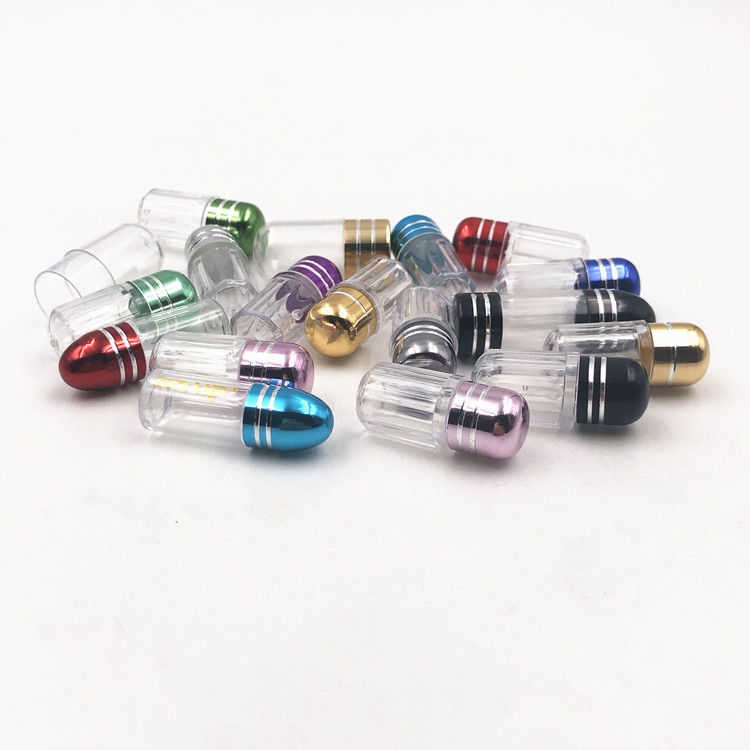 Vial Rhino Medicine 15 * 35mm PS 5g Botol Kapsul Plastik