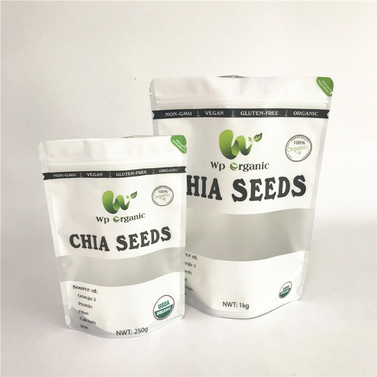 Digital Printing Noni Bags Tas Khusus dengan Window Zip Lock Mylar Bags