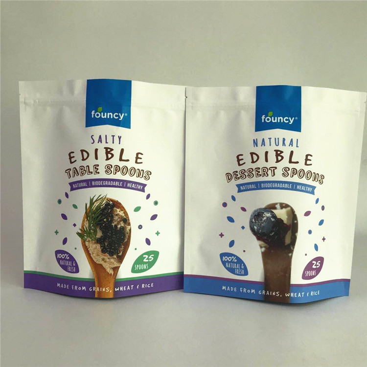 Tas Kue Kemasan Matte Aluminium Foil Kustom Diterima