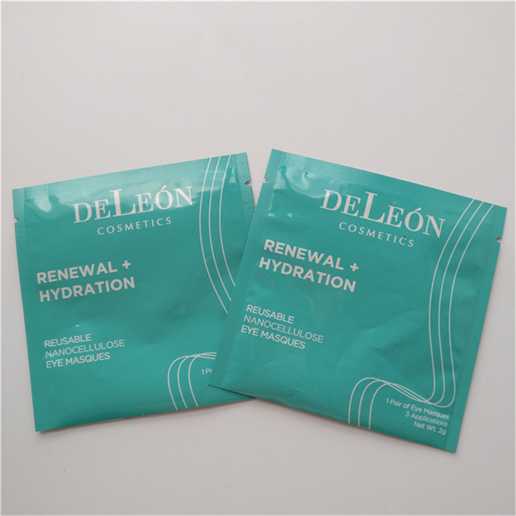 Matte Aluminium Small Sachet SampeL Packaging Bags Cream Samples Packing Bags