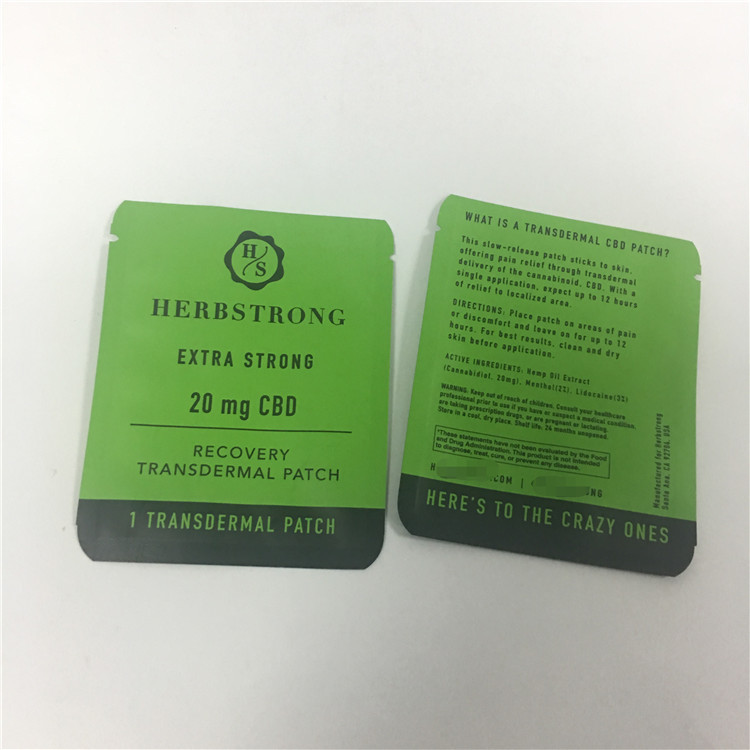 Custom Printing Resealable Mylar Zip Lock Stand up Pouch Weed CBD Cookies Packaging Bags