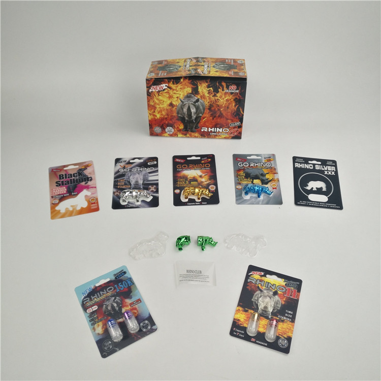 Pencetakan Gravure 90mic 3d Blister Card Magnum SWAG Capsule