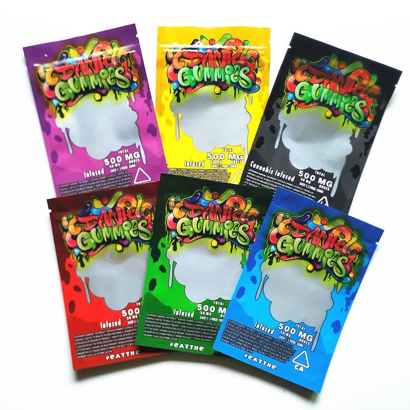 CMYK 4.3 Mils Tebal Anak Kantong Kertas Bukti Amplop Cbd