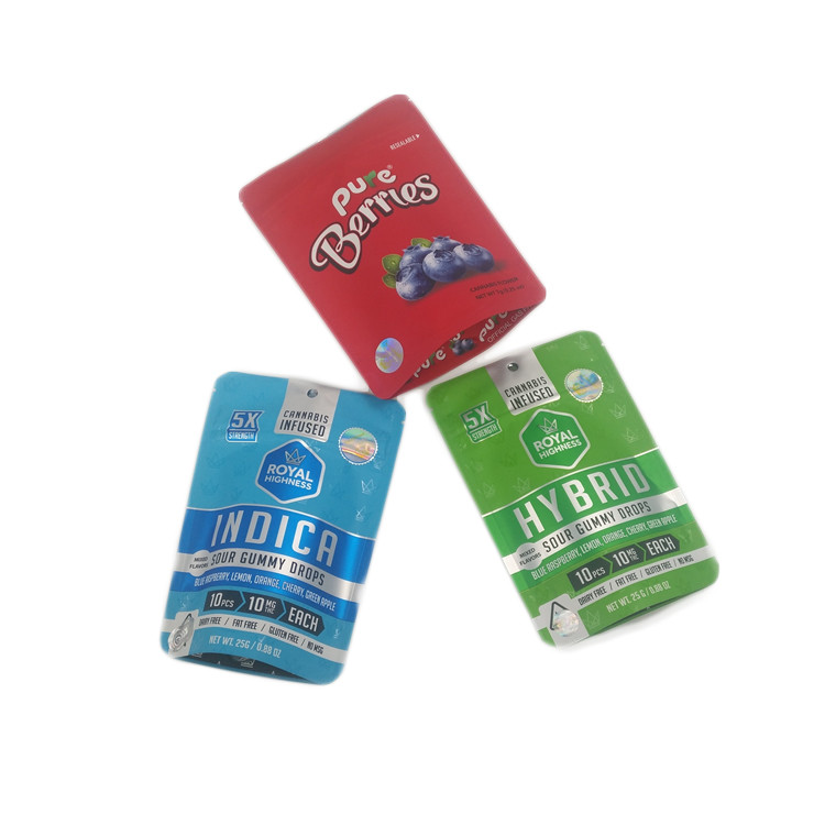 Bunga Rami 7g 3.5g Tas Aluminium Foil Cannabis