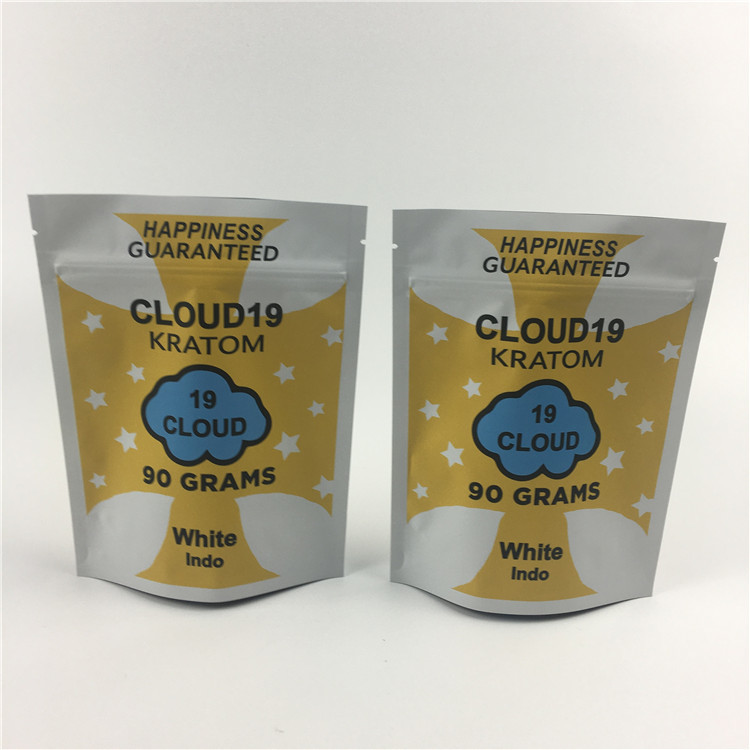 Soft Touch Weed Mylar custom print stand up pouches Matte Tahan Anak