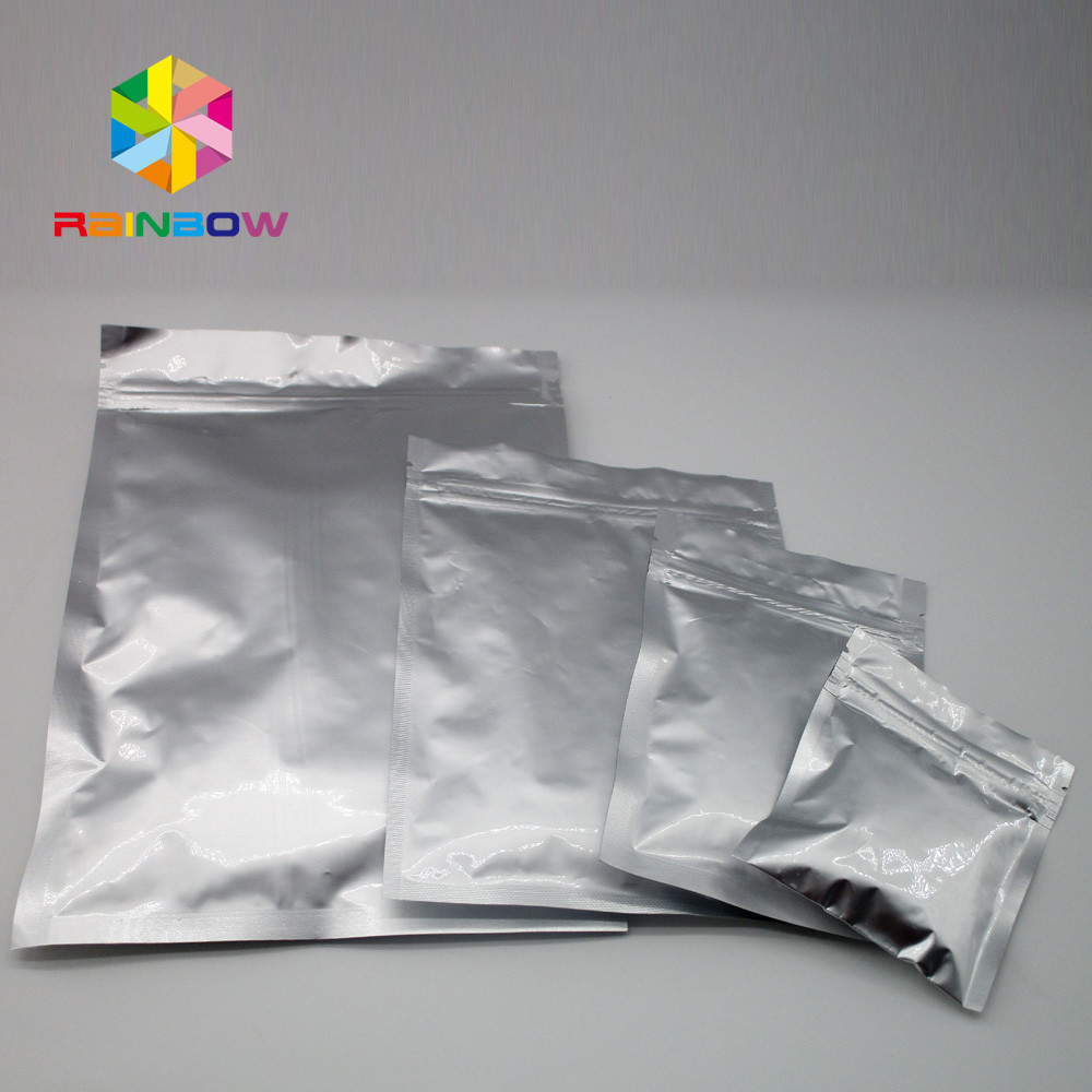 5 Galon Plain Mylar Barrier Penyimpanan Makanan Kantong Foil 3 Sisi Disegel 10 `` X 14 ''