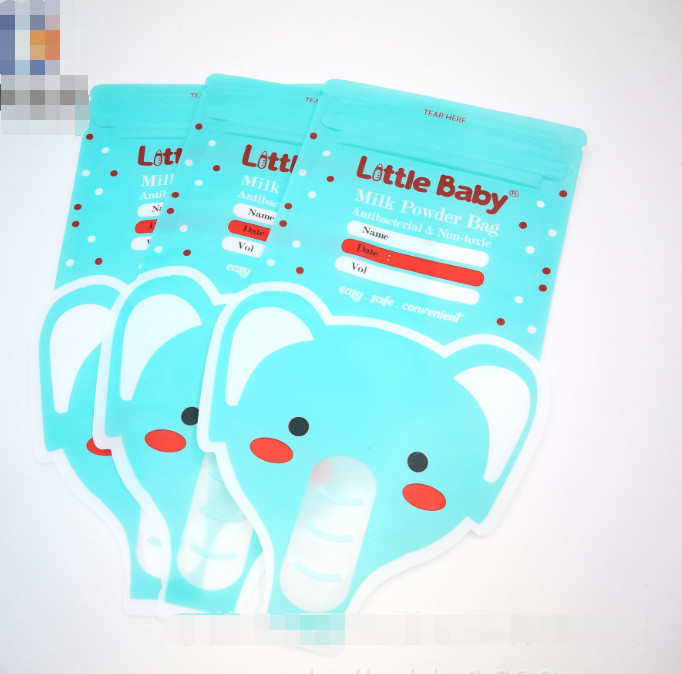 OEM Food Grade MOPP PE Tas Penyimpanan ASI Dapat Digunakan Kembali 120 Mikron