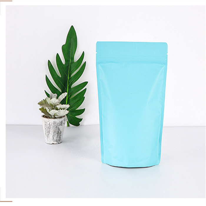 Body Scrub Plastic Aluminium Foil Stand Up Pouch Dengan Ritsleting