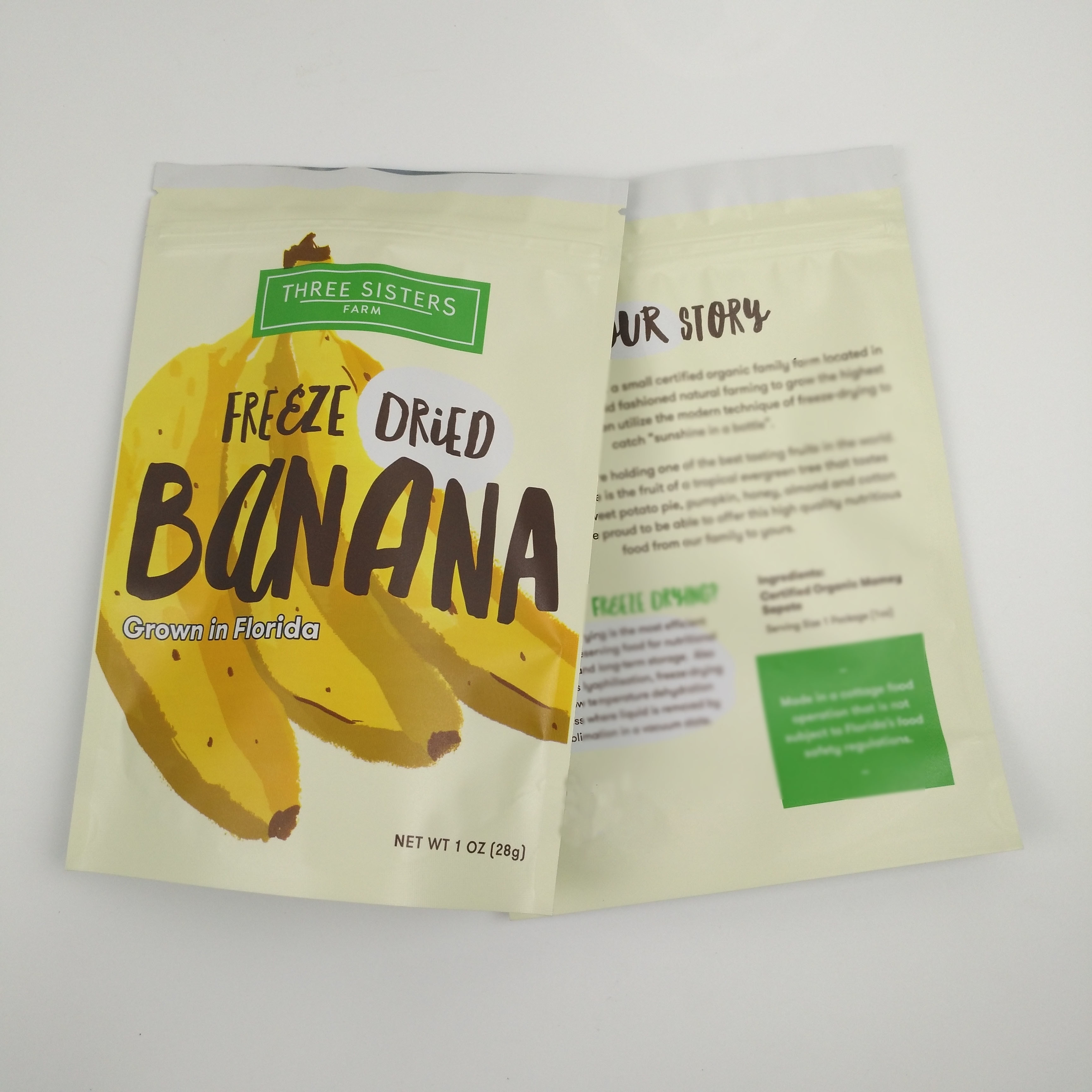 Kustom Plastik Buah Kering Aluminium Stand Up Pouch Gravure Printed