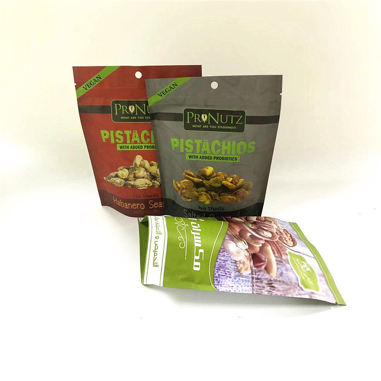 Stand Up Zipper Top Aluminium Foil Mylar Bags Bukti Bau Kustom Dicetak