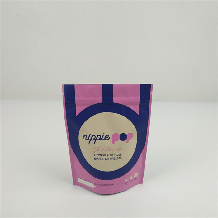 200g Harga pabrik bau bukti kunci zip berdiri kantong Aluminium Foil kantong makanan tas mylar kustom dicetak kue kustom