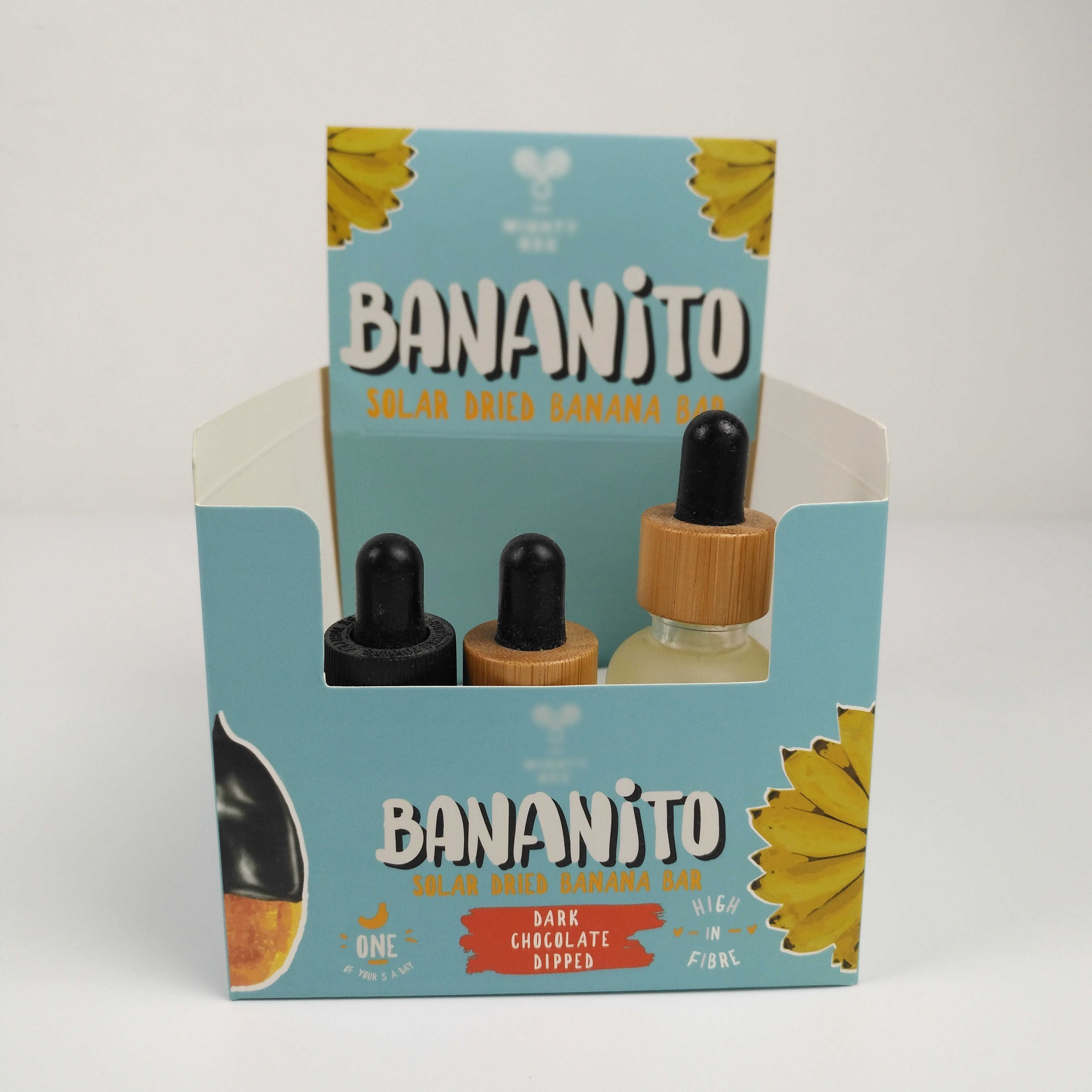 Kotak Display Karton Lipat Karton Lipat Kustom, Karton Bergelombang PDQ Counter Kotak Kemasan Kertas Makanan Ringan Ritel