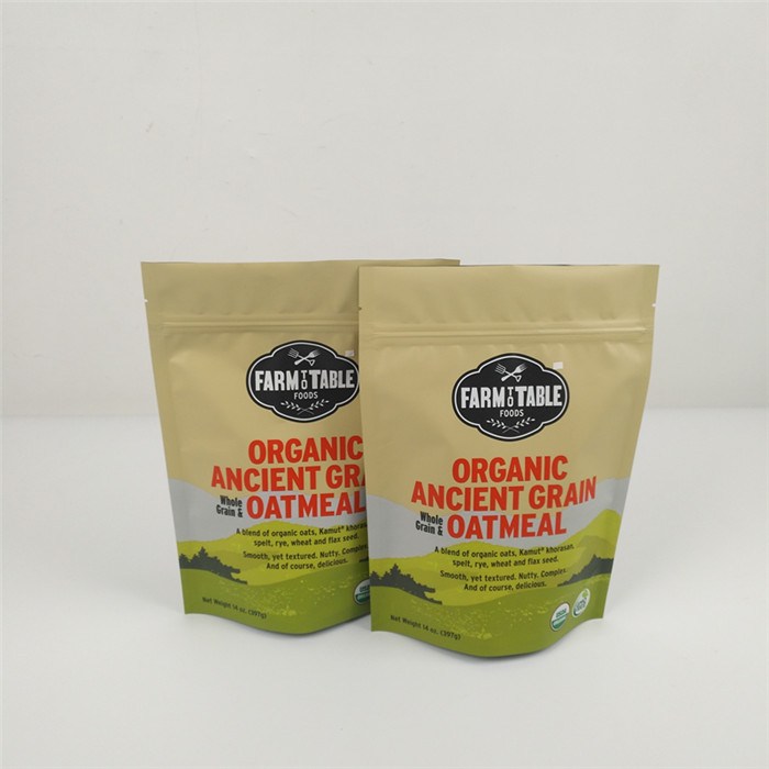 Ziplock Foil Mylar Smell Proof Bags MOPP Aluminium Foil Food Bags