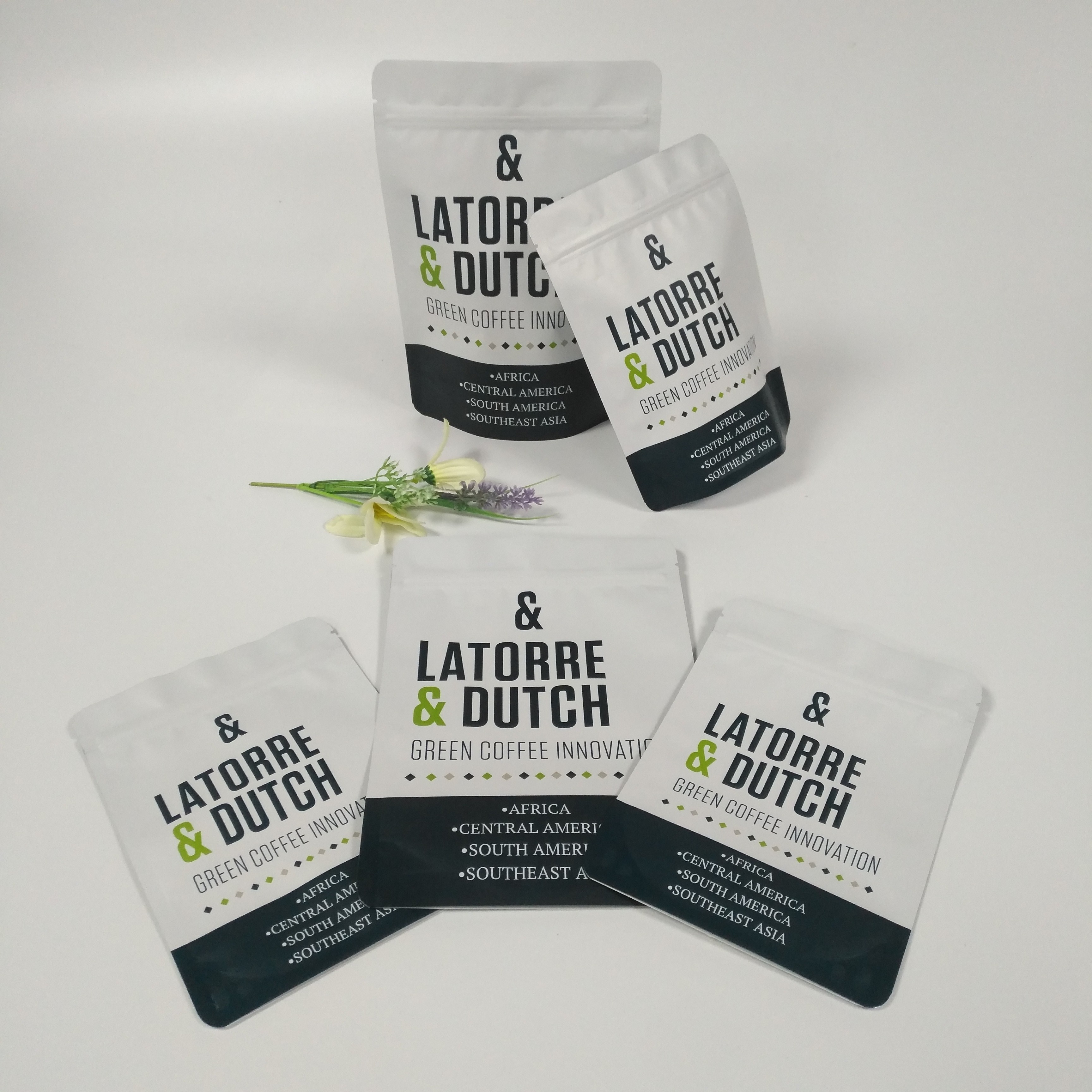 Permukaan Glossy 110 Micron Snack Bag Kemasan Aluminium Foil CMYK