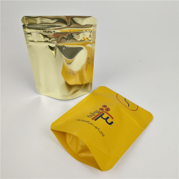 MOPP Matte Child Proof Mylar Bag Dengan Jendela Bening