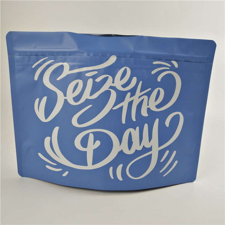 VMPET CMYK Smell Proof Stand Up Pouch Segel Panas Ziplock PMS