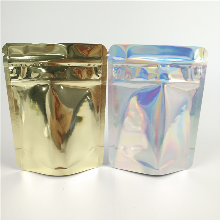 SGS 200g Bau Bukti Tas Ziplock Plastik CMYK Dengan Jendela