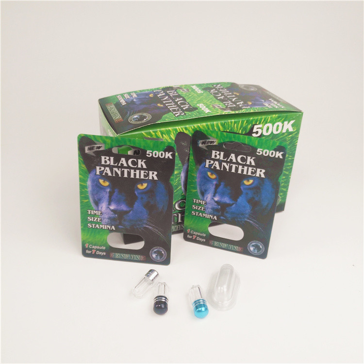 90mic Panther Sexual Pills 3D Card Kartu Kertas Rhino 3K 7K