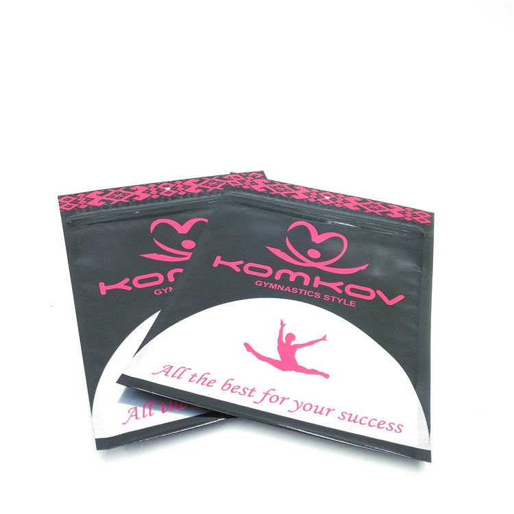 Sock 13x21cm MOPP Ziplock Plastic Zipper Bag VMPET Pantone Untuk Sport Socks